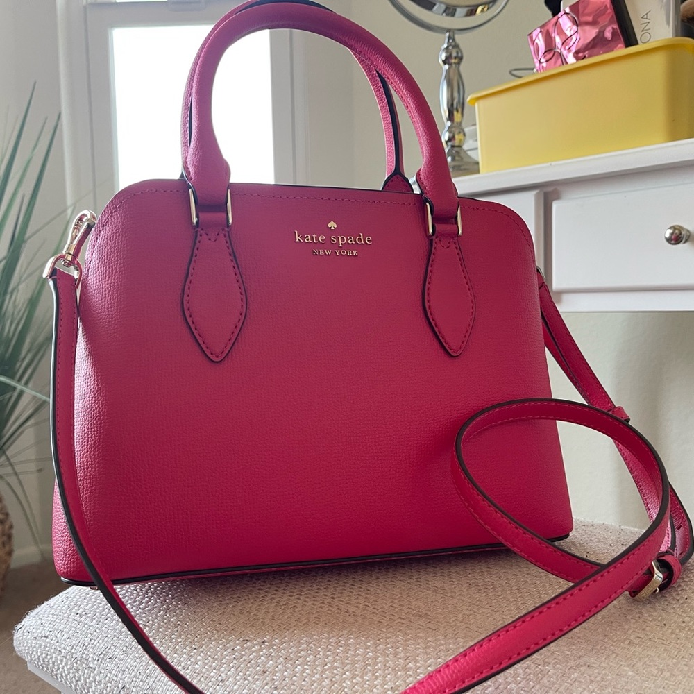 New with tags Kate Spade bag, bright pink